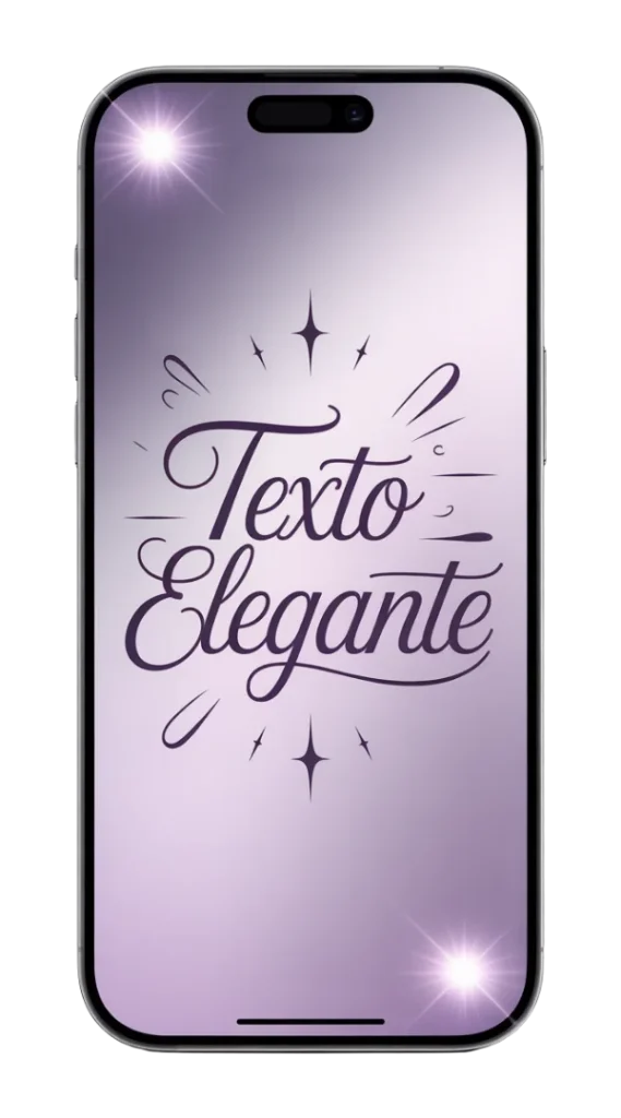 Texto Elegante