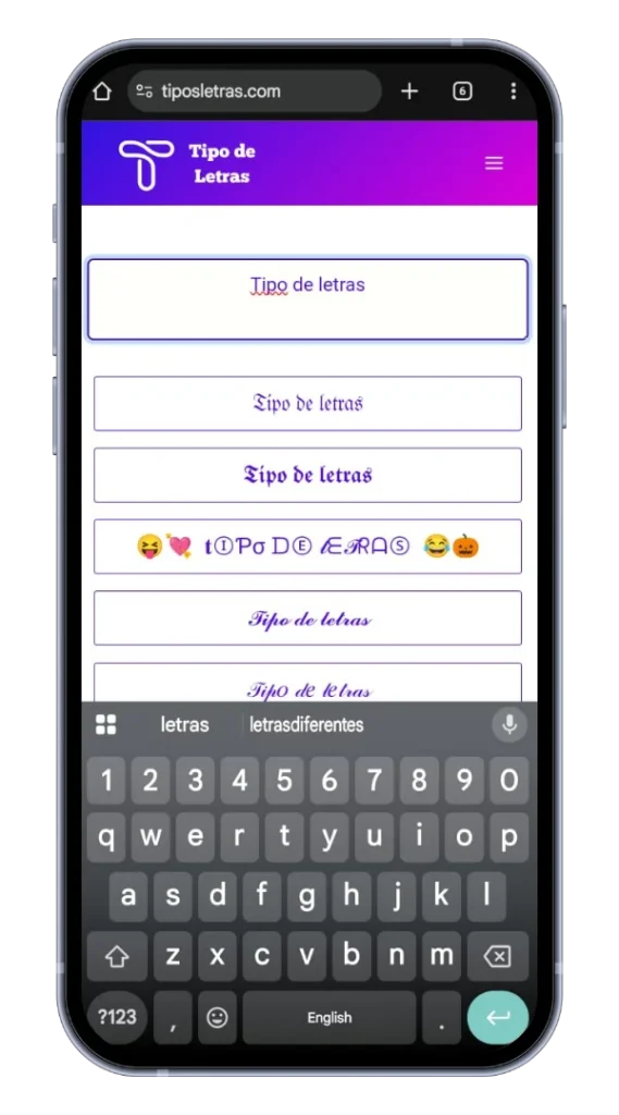 Paso 1 Escribe o pega tu texto