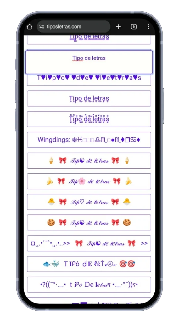 Paso 3 Explora los diferentes estilos disponibles