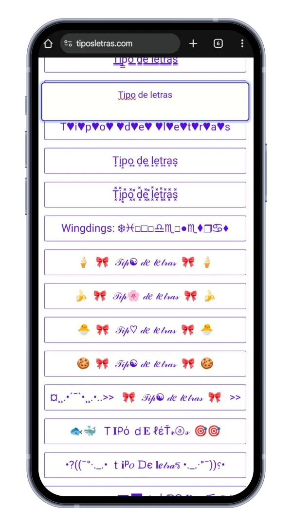 Explora los diferentes estilos disponibles