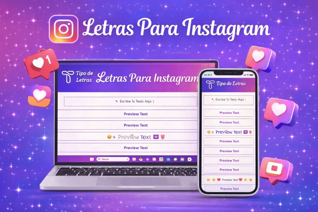 Letras Para Instagram